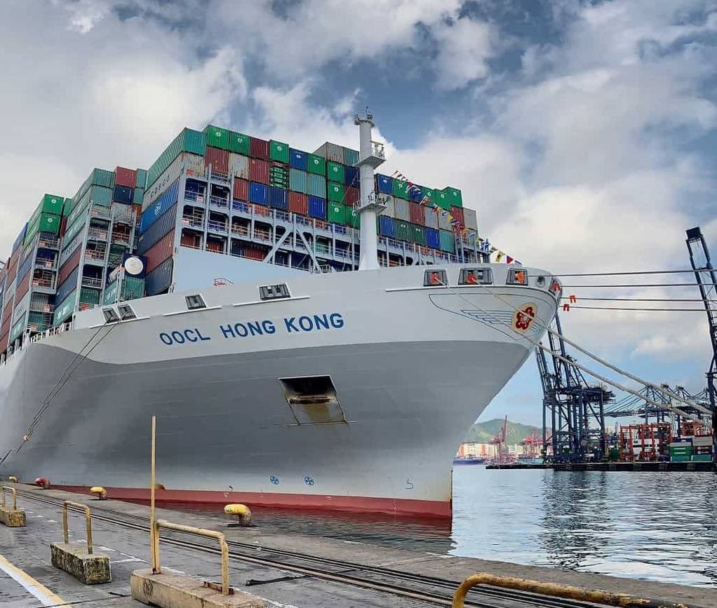 oocl,china to Europe 