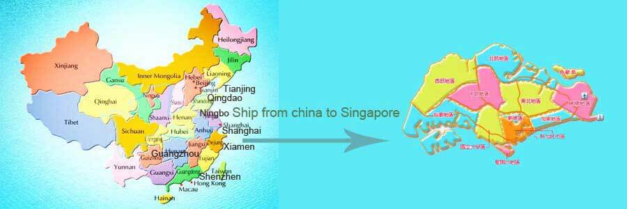 Shipping from China to Singapore